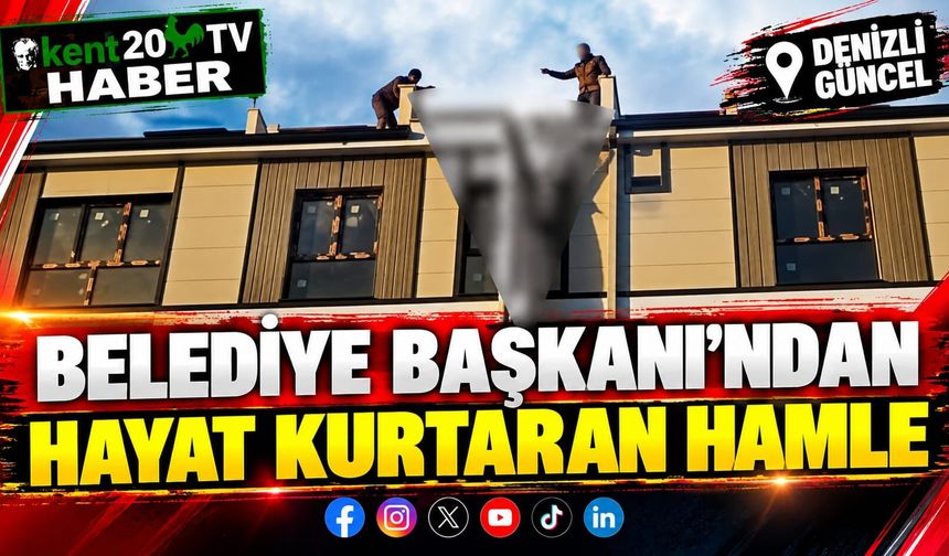 Belediye Başkanı'ndan Hayat Kurtaran Hamle
