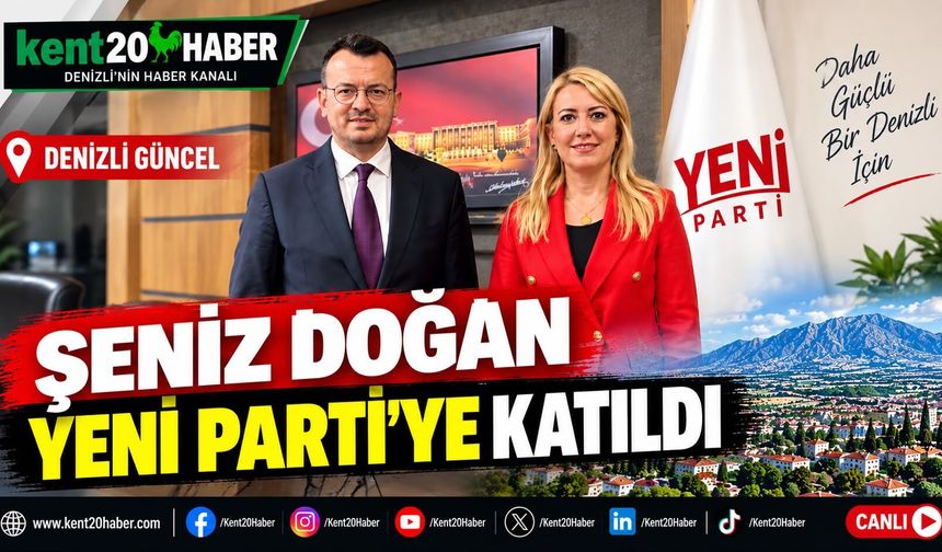 Şeniz Doğan YENİ Parti’ye katıldı