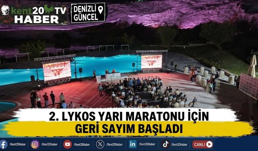 2. Lykos Yarı Maratonu için geri sayım başladı