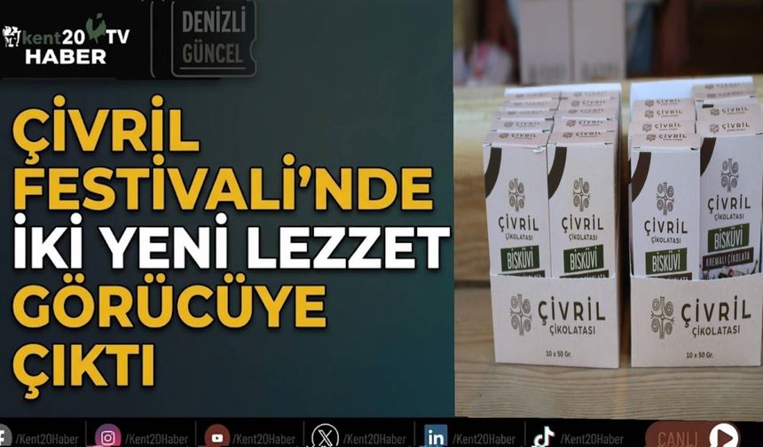 Çivril Festivali'nde iki yeni lezzet görücüye çıktı