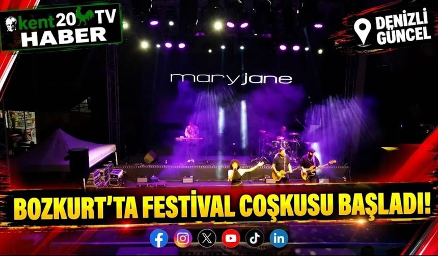 Bozkurt’ta festival coşkusu başladı!