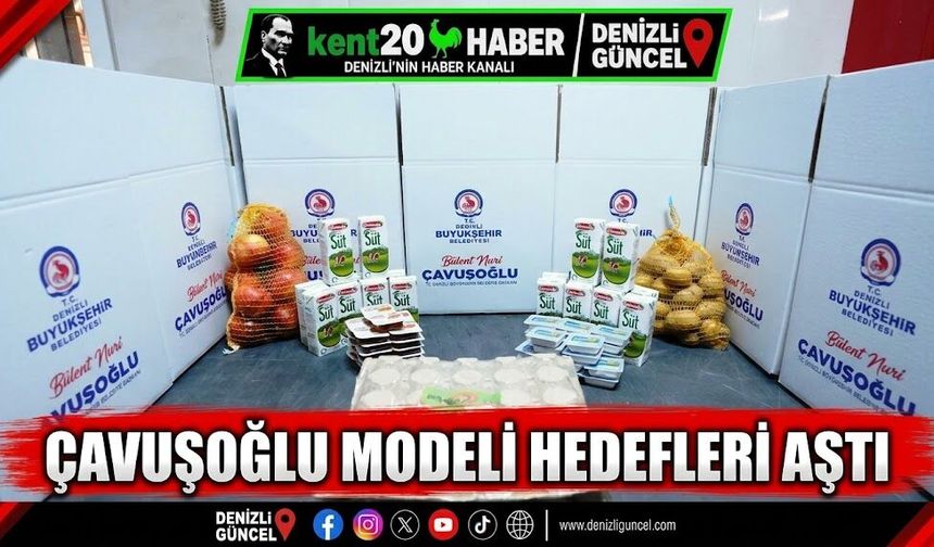 Çavuşoğlu Modeli hedefleri aştı