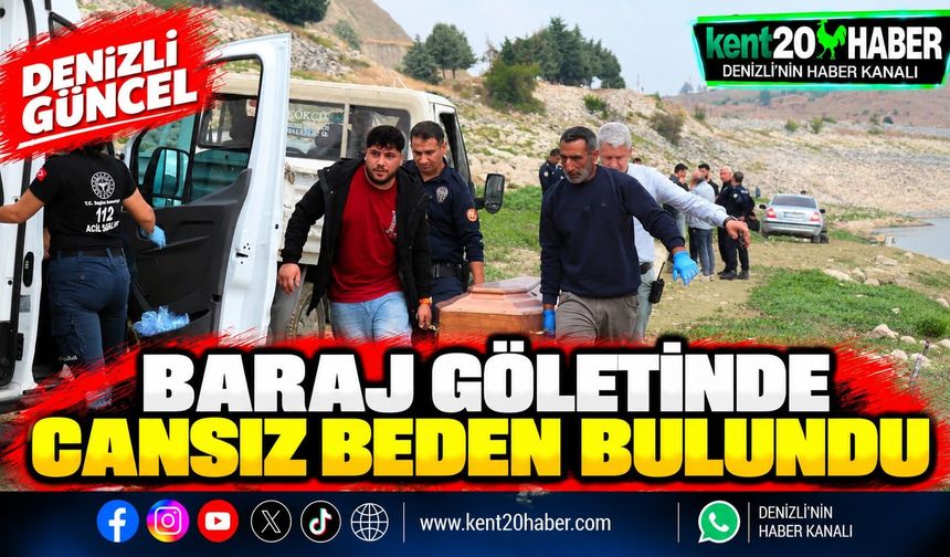 Baraj Göletinde Cansız Beden Bulundu