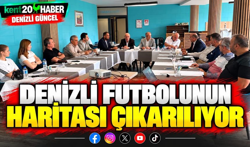 Denizli futbolunun haritası çıkarılıyor