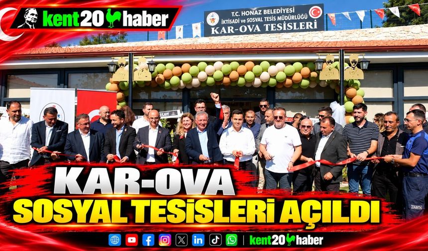 KAR-OVA SOSYAL TESİSLERİ AÇILDI
