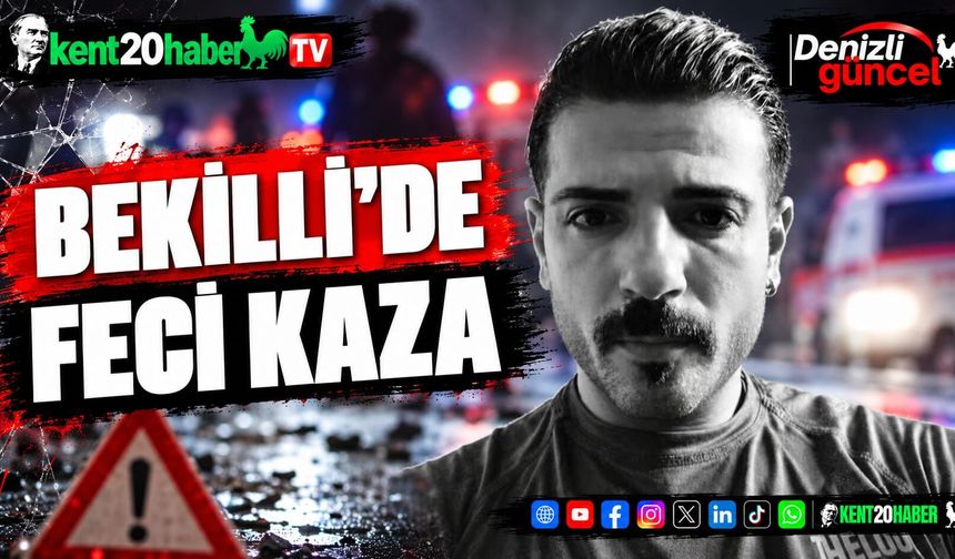Bekilli'de Feci Kaza