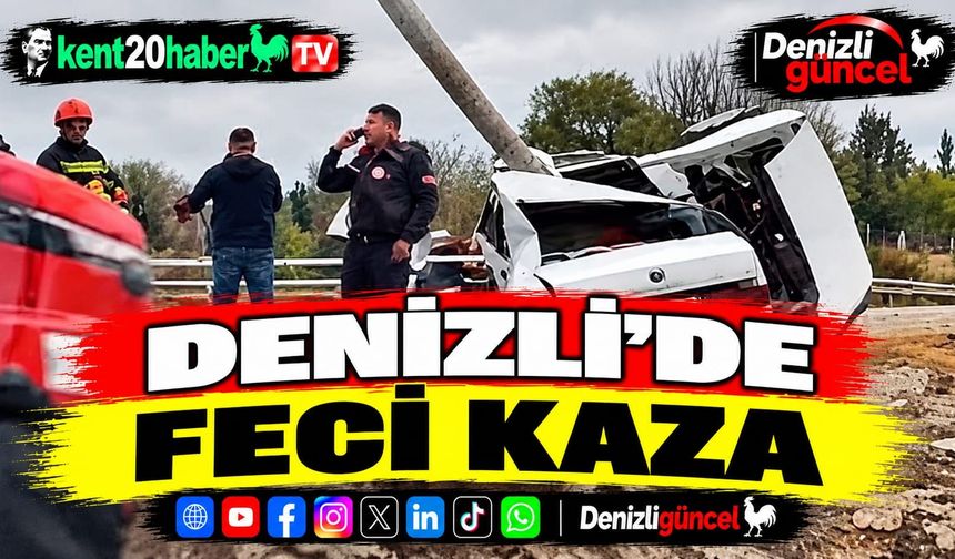 Denizli'de Feci Kaza