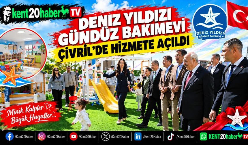 Deniz Yıldızı Gündüz Bakımevi Çivril’de Hizmete Açıldı