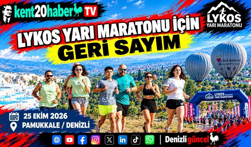 LYKOS YARI MARATONU İÇİN GERİ SAYIM