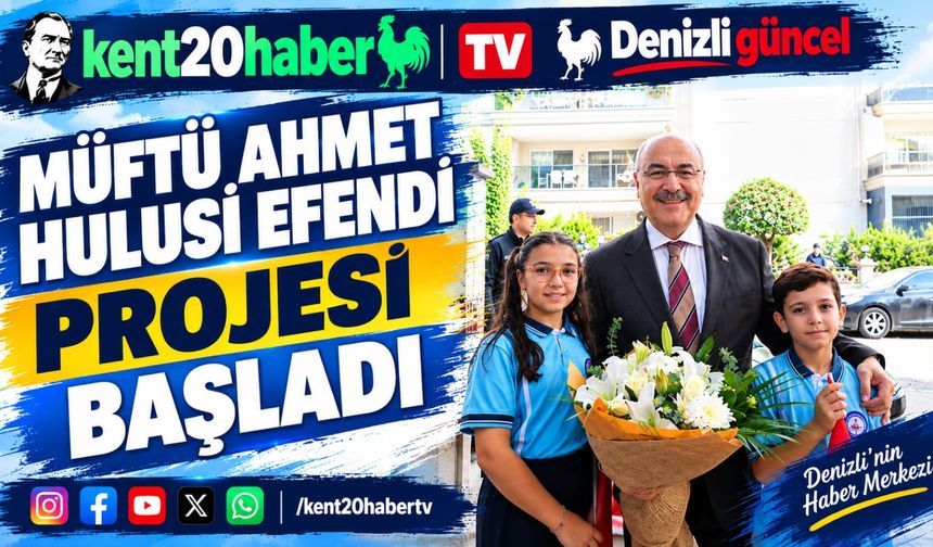 Müftü Ahmet Hulusi Efendi  Projesi Başladı