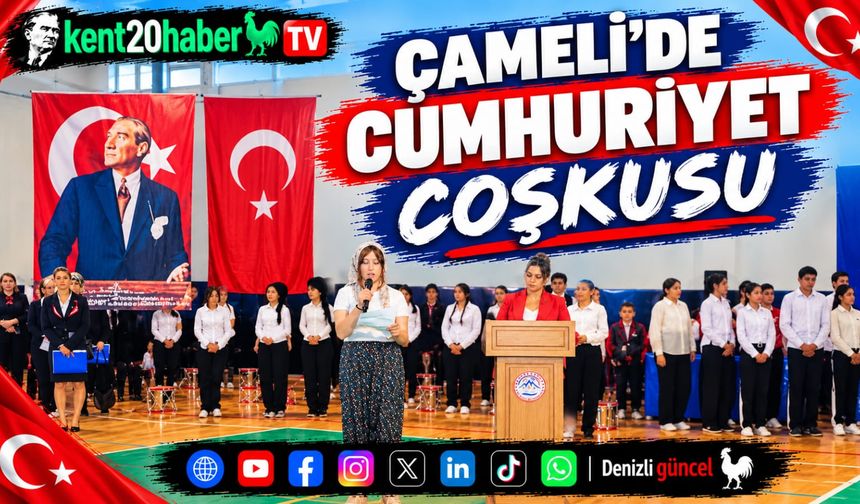 Çameli'de Cumhuriyet Coşkusu
