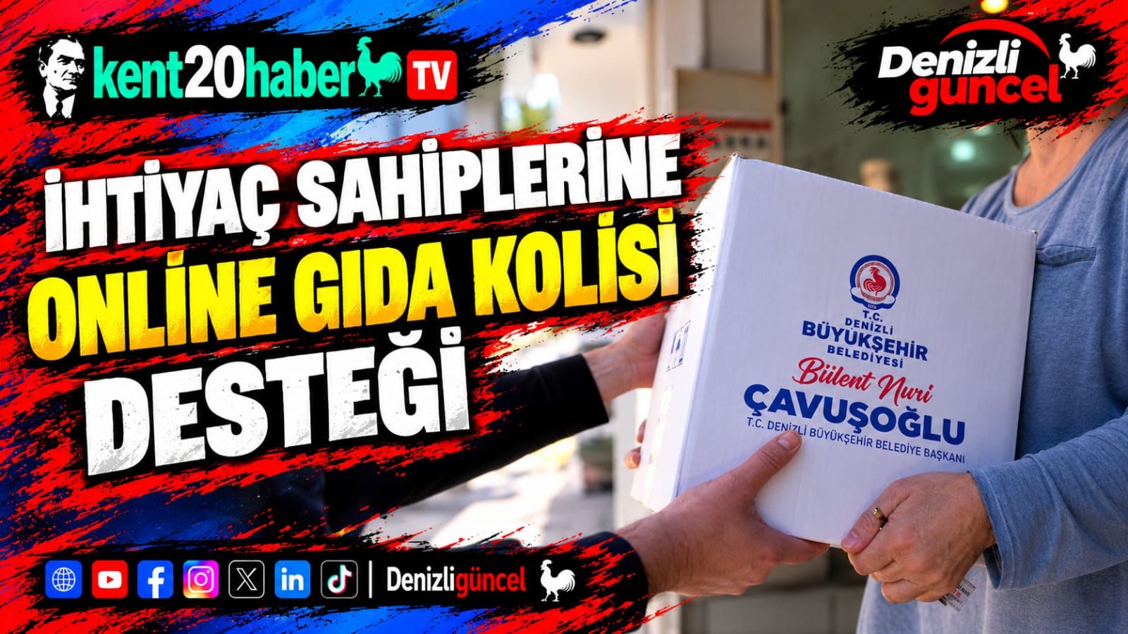 İHTİYAÇ SAHİPLERİNE ONLİNE GIDA KOLİSİ DESTEĞİ