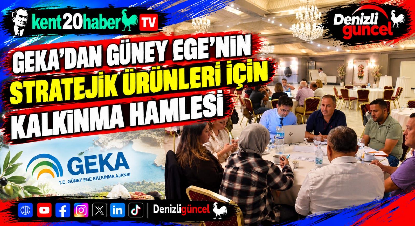 GEKA'dan Güney Ege'nin Stratejik Ürünleri İçin Kalkınma Hamlesi