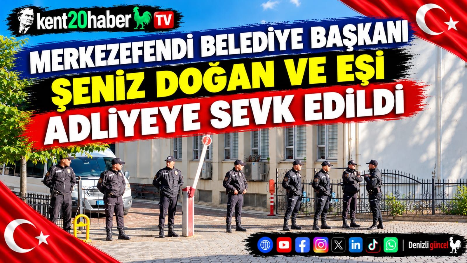 Merkezefendi Belediye Başkanı Şeniz Doğan ve eşi adliyeye sevk edildi